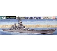 US Navy Battleship BB62 New Jersey - 1/700 Ship Model Kit - Tamiya 31614
