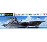 TAMIYA 31713 Saratoga US Aircraft Carrier CV-3 1:700 Ship Model Kit