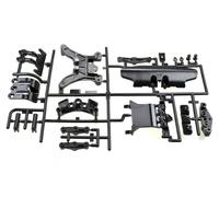 Tamiya 319000562 - TT02B A-Parts Shock Bridges Front/Rear - New