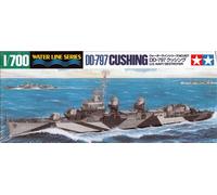 Tamiya 31907 U.S. Destroyer Cushing Ship Scale 1/700 Hobby Plastic Kit NEW