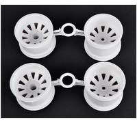 Tamiya 319335110 - DT03T/St.Blitzer Wheel Set White (2+2) - New
