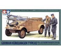 Tamiya 300032501 - 1: 48 WWII German Jeep Type 82 Armoured Combat Panzer K1