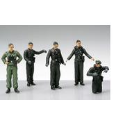 Tamiya 32512 - 1/48 Figures Set German Tank Crew / Infantry - New