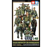 Tamiya 32530 - 1/48 WWII German Infantry On Maneuvers - New
