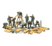 TAMIYA 300032547-1:48 WWII Diorama Set Field Repair Kit