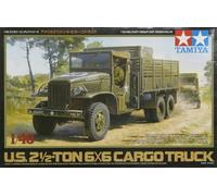 Tamiya 300032548 - 1:48 scale WWII US 2.5 Ton Reserve Truck 6 x 6 (1)