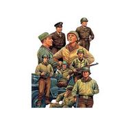 TAMIYA 32552 1:48 WWII U.S. Army Infantry At Rest with Jeep