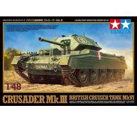TAMIYA 32555 1:48 Crusader Mk.III British Cruiser Tank Mk.VI