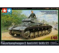 TAMIYA 32570 1:48 German Panzerkampfwagen II Ausf. A/B/C (Sd.Kfz. 121) (French C