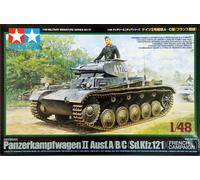 Tamiya Military Model Kit - German Panzer II Ausf. A/B/C (Sd.Kfz.121) 1:48 - French Campaign