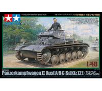 Tamiya Military Model Kit - German Panzer II Ausf. A/B/C (Sd.Kfz.121) 1:48 - French Campaign
