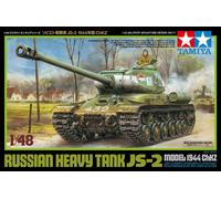 Tamiya Model Kit – JS-2 Russian Heavy Tank Model 1944 ChKZ – 1:48 Scale Plastic (300032571)