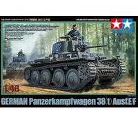 Tamiya 1/48 German Panzer 38(t) Ausf.E/F # 32583 - Plastic Model Kit