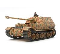 TAMIYA 32589" 1:48 Hunting Tank Elephant, Vehicle Lifelike Replica, Model Making, Plastic Kit, Crafts, Hobbies, Gluing, Model Kit, Assembly, Unpainted, Brown, Black, Green