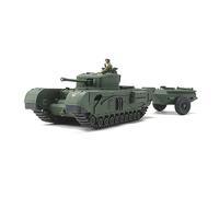 British Tank Churchill Mk.VII Crocodile | Tamiya 1/48 Scale Military Vehicle Kit