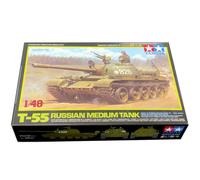 Tamiya 32598 Russian Medium Tank T55 1:48 Plastic Model Kit