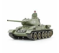 TAMIYA 32599-000 TAM32599 1:48 Rus. with Pz. T-34/85, Model Building, Plastic Kit, Crafts, Hobby, Gluing, Plastic Kit, Dark Green