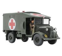 TAMIYA 32605 1:48 Brit. 2 tons. 4 x 2 Ambulance, Plastic, Military kit, Standing