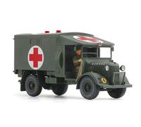 British WWII 2t 4x2 Ambulance Truck 1:48 Military Plastic Model Assembly Kit