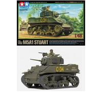 Tamiya 32606 1/48 US ARMY M5A1 Stuart Light Tank Overlord