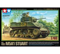 TAMIYA 32606 1:48 US M5A1 Stuart Light Tank (1) - Model Kit, Plastic (US IMPORT)