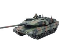 Tamiya 32607 1:48 KPz Leopard 2 A7V Model Making Plastic Construction Kit Hobbies DIY Tank Kit Military Tank 1:48 Model Stand