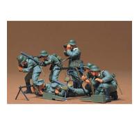 Tamiya WWII German Machine Gun Troops 1:35 Plastic Model Assembly Kit