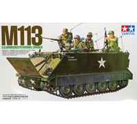 Tamiya TM35040 M113 US APC 1/35 Army Military Land Vehicle Model Building Kits, Brown