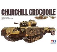 Tamiya 1/35 WW2 British Churchill Crocodile flame thrower tank