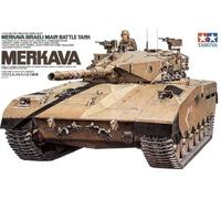 Tamiya Plastic Model Kit – Israeli Merkava MBT (1) – 1:35 Scale – Black