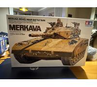 Tamiya Plastic Model Kit – Israeli Merkava MBT (1) – 1:35 Scale – Black