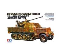Tamiya 35144 German 8ton Semitruck 3.7cm Flak 37 Sd.Kfz.7/2 1:35 Model Kit