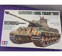 Tamiya 35169 German King Tiger Porsche Turret 1:35 Model Kit