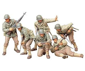 TAMIYA 35192 - WWII US Infantry Attack Figurines 1:35 - Set of 6