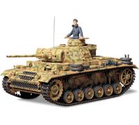 German Pz.kpfw. III Ausf.l Tank 1:3 5 Plastic Model Kit Tamiya
