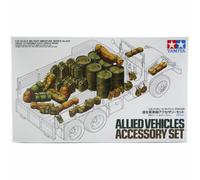 Tamiya Military Model Kit TM35229 Allied Vehicles Accessory Set 1:35 Scale Ages 14–99