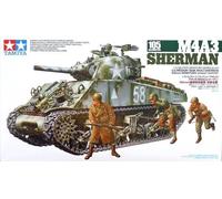 TAMIYA 35251 M4A3 Sherman Tank w 105mm Howitzer 1:35 Military Model Kit
