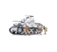 U.s. Medium Tank M4a3 Sherman 105mm Howitzer 1:35 Plastic Model Kit Tamiya