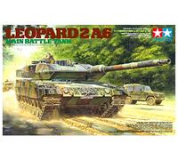 Tamiya Military Model Kit - Leopard 2 A6 Main Battle Tank - 1:35 Scale (35271)