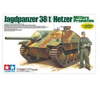 TAMIYA 35285 Jagdpanzer Hetzer Tank Destroyer Plastic Model Kit 1/35 Scale