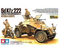 TAMIYA 35286 1:35 Sonderkraftfahrzeug 222 Nord Africa