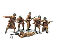TAMIYA 35288 1:35 French Infantry Set Military Figures (6 figures)