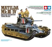 Tamiya British Infantry Tank Matilda Mk III/IV 1:35 Military Plastic Model Assembly Kit