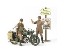 TAMIYA 35316 BSA M20 Motorcycle w Mil Police 1:35 Military Model Kit