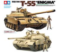 TAMIYA 35324 T-55 Enigma Iraqi Tank 1:35 Military Model Kit