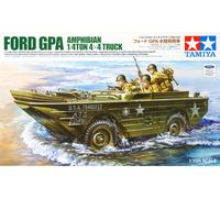 TAMIYA 35336 1:35 U.S. Ford G.P.A. Amphibian Jeep w/ PE Parts - 3 figures