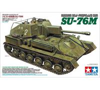 Tamiya 35348 Military Model Kit SU-76M Russian Self-Propelled Gun 1:35