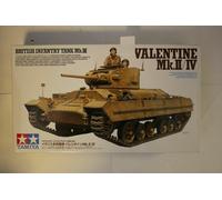 TAMIYA 35352 British Tank Mk.III - Valentine Mk.II/IV 1:35 Military Model Kit