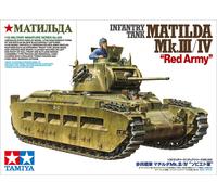 TAMIYA 35355 1:35 Infantry Tank Matilda Mk.III/IV "Red Army" - 2 figures