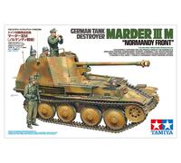 TAMIYA 35364 1:35 German Hunting Tank Marten III Normandy, Model Building, Plastic Kit, Hobby, Crafts, Gluing, Model Kit, Model, Assembly, Unpainted
